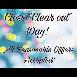 🤩🤩Closet Clear Out Day !!! 🤩🤩